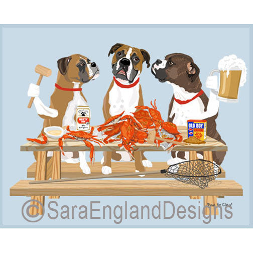 Crab Feast - Two Versions - Boxer