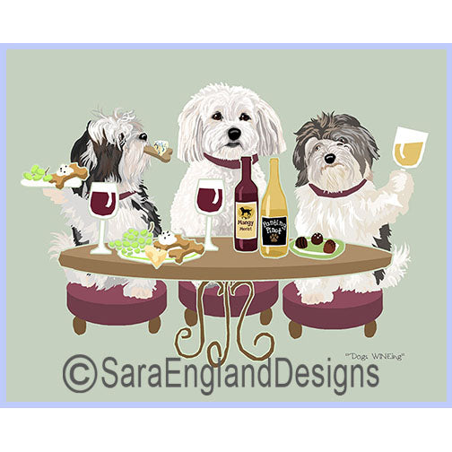DOGS WINEING - Two Verisons - Havanese