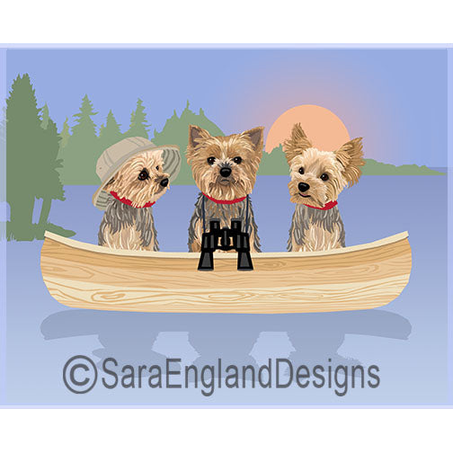 Lake Dogs - Two Versions - Yorkshire Terrier (Yorkie)
