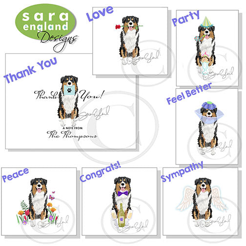 Greeting Cards - "Love Notes" - 7 Designs - 14 to 28 Per Pack