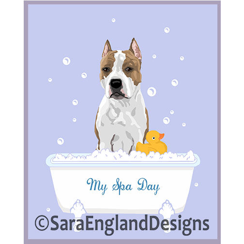 American Staffordshire Terrier - My Spa Day