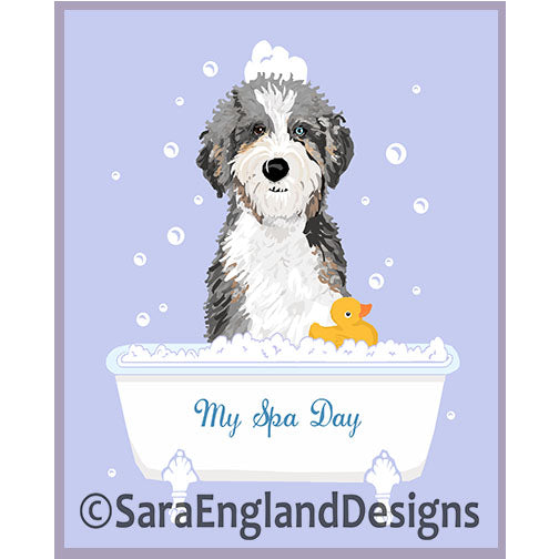 Doodle - Bernedoodle - My Spa Day-Merle