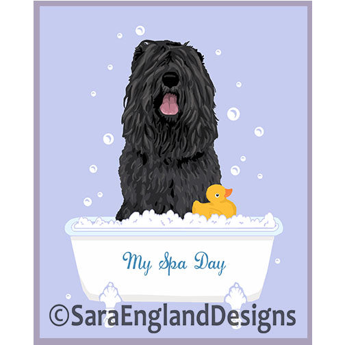 Black Russian Terrier - My Spa Day