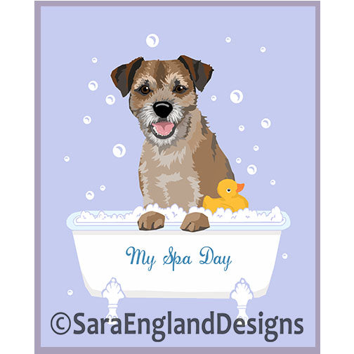 Border Terrier - My Spa Day