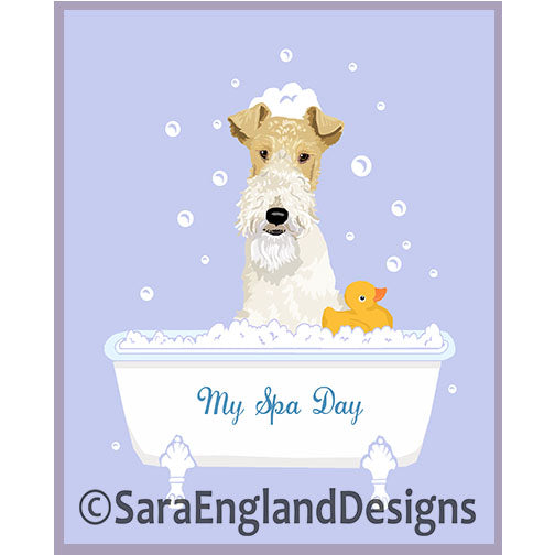 Fox Terrier-Wire - My Spa Day