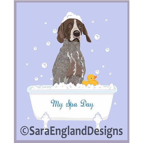 German Shorthaired Pointer - My Spa Day