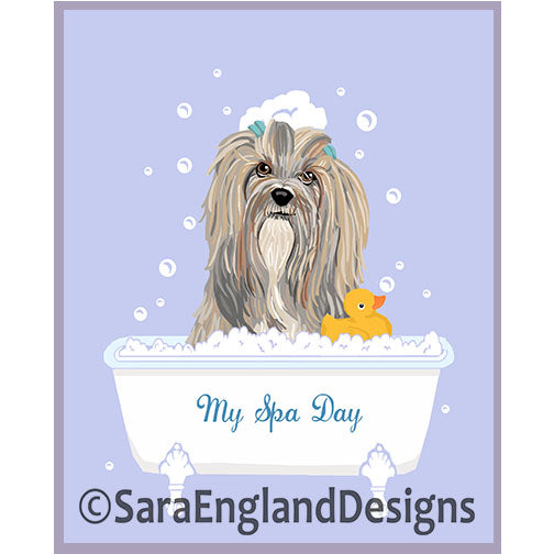 Lhasa Apso - My Spa Day
