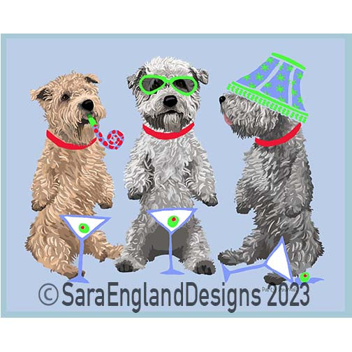 Glen Of Imaal Terrier - Party Animals - Two Versions - Martini