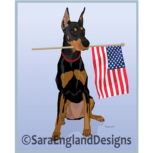 Doberman Pinscher - Patriot - Two Versions - Cropped Ears
