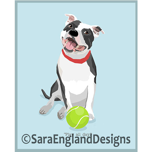 Staffordshire Bull Terrier - Play All Day