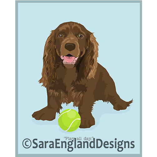 Sussex Spaniel - Play All Day