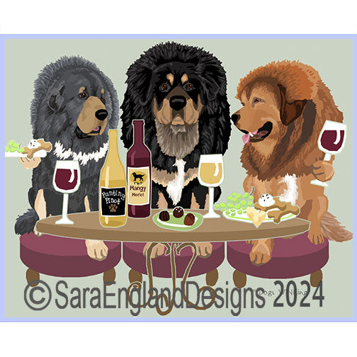 Tibetan Mastiff - Dogs Wineing