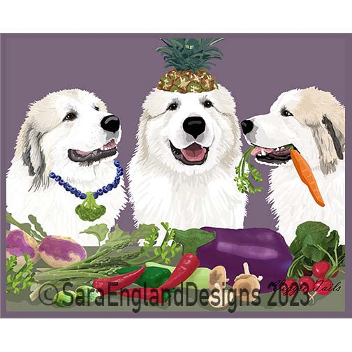 Great Pyrenees - Veggie Tails