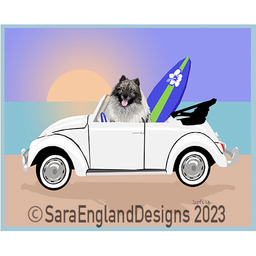Keeshond - Surf's Up Buggy