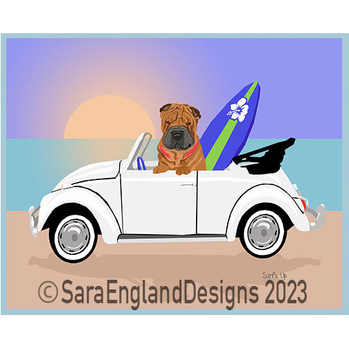 Shar-Pei - Surf's Up Buggy