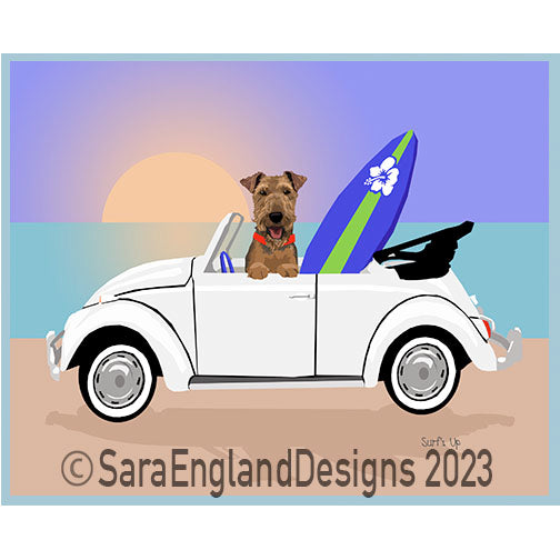 Welsh Terrier - Surf's Up Buggy