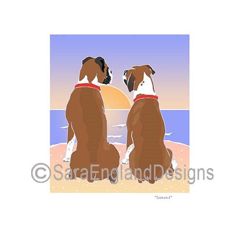 Boxer - Sunset (W/ No Wine) - Three Versions - Natural 2 Fawn