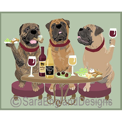 Bullmastiff - Dogs Wineing