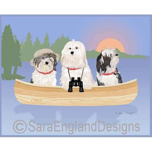 Havanese - Lake Dogs - Two Versions - One