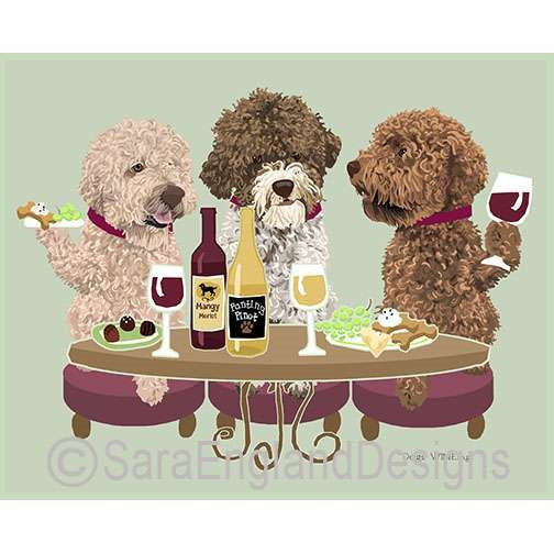 Lagotto Romagnolo - Dogs Wineing
