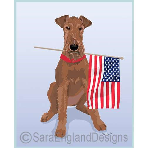 Irish Terrier - Patriot