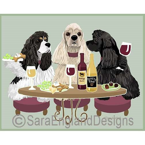 Cocker Spaniel - Dogs Wineing