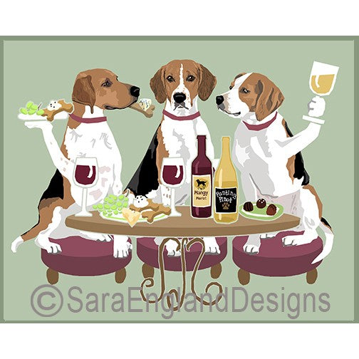 American Foxhound - Dogs Wineing
