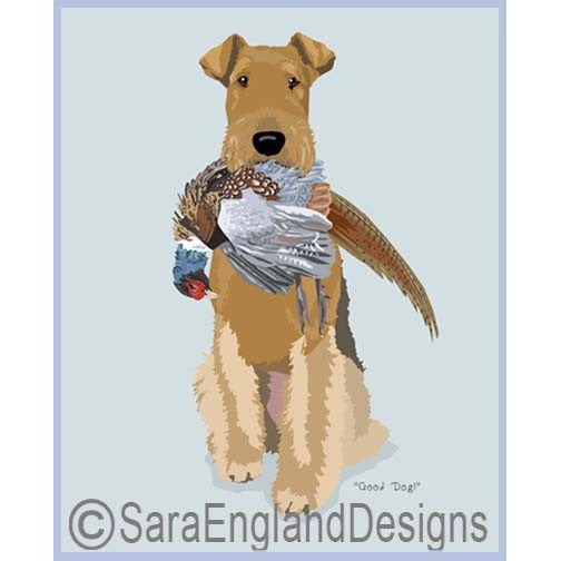 Airedale Terrier - Good Dog Pheasant