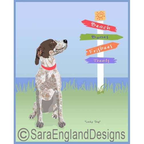 German Shorthaired Pointer - Lucky Dog