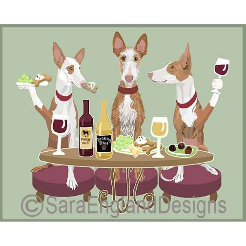Ibizan Hound - Dogs Wineing - Two Verisons - Mixed