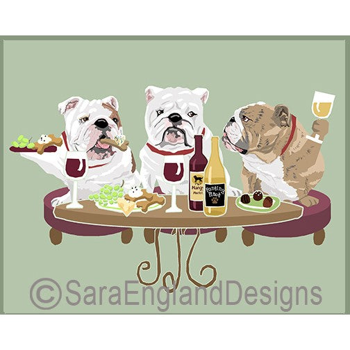 Bulldog - Dogs Wineing