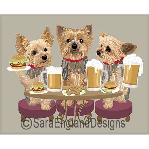 Cheers - Two Versions - Yorkshire Terrier (Yorkie)