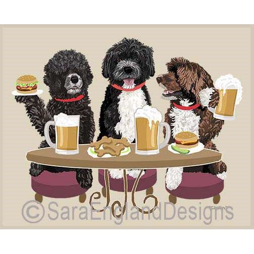 Portuguese Water Dog - Cheers