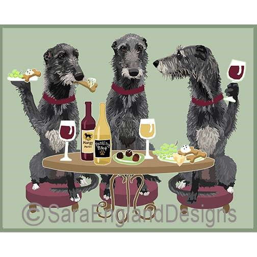 Scottish Deerhound - Dogs Wineing