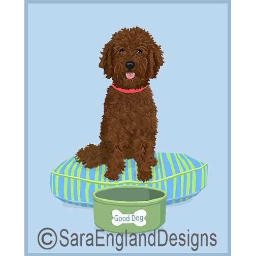 Doodle - Good Dog Bed - Fourteen Versions - Chocolate Mini