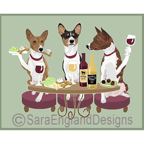 Basenji - Dogs Wineing