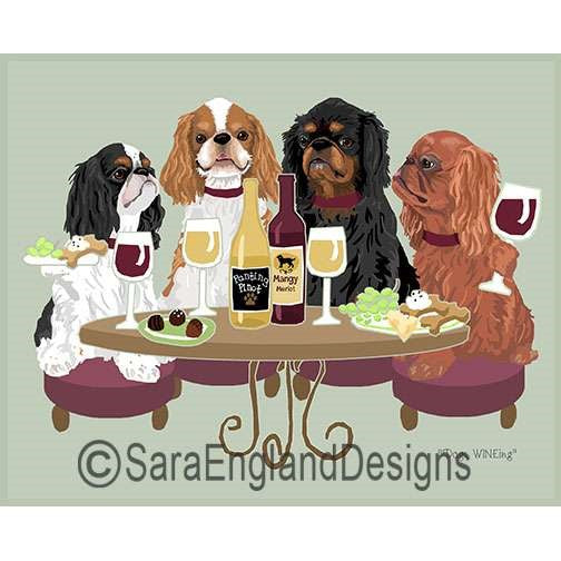 English Toy Spaniel - Dogs Wineing