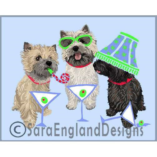 Cairn Terrier - Party Animals