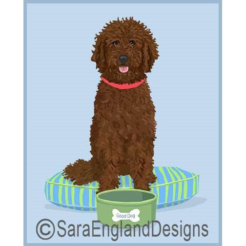 Doodle - Good Dog Bed - Fourteen Versions - Chocolate