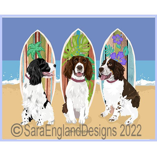 English Springer Spaniel - Surf Doggies