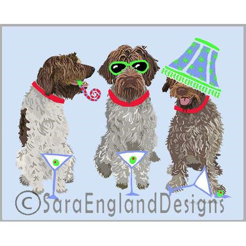 Wirehaired Pointing Griffon - Party Animals