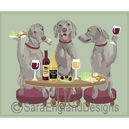 Weimaraner - Dogs Wineing