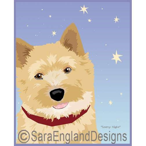 Norwich Terrier - Starry Night