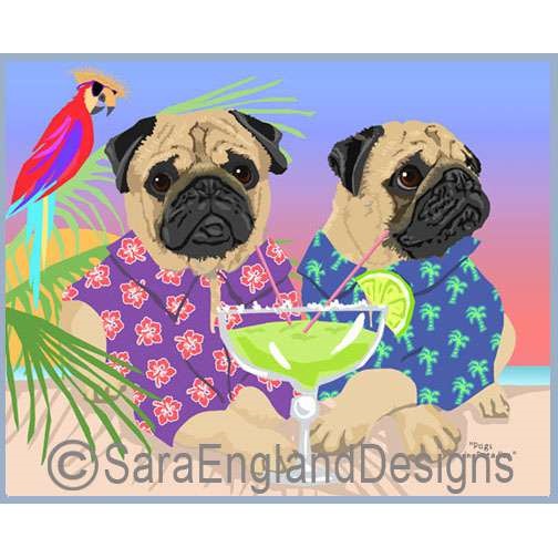Pug - Paradise - Two Versions - Fawn