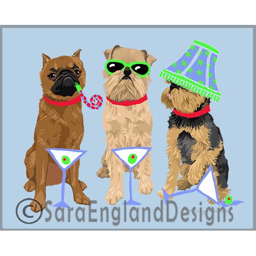 Brussels Griffon - Party Animals
