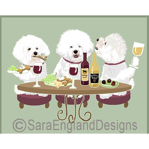 Bichon Frise - Dogs Wineing