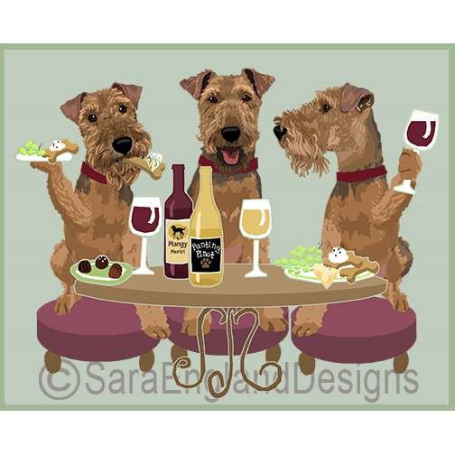 Welsh Terrier - Dogs Wineing