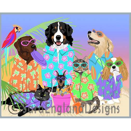 Cats - All Mixed Up - Beach Buds - Dogs & Cats