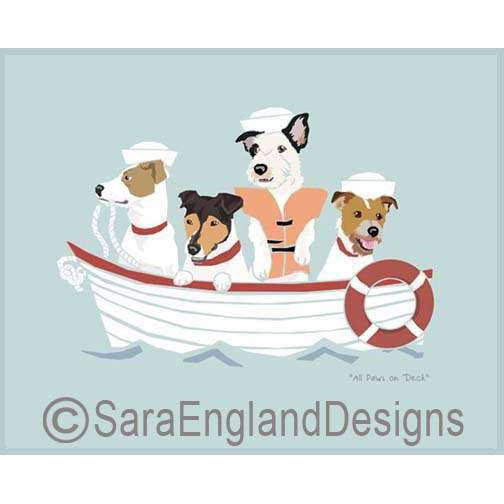 Jack Russell Terrier - All Paws On Deck