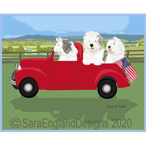 Old English Sheepdog - Keep On Truckin'